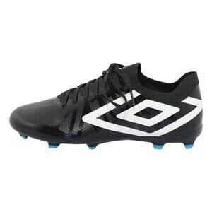 Umbro Mens Velocita 6 Premier Black/White/Cyan Blue 9.5 D - Medium